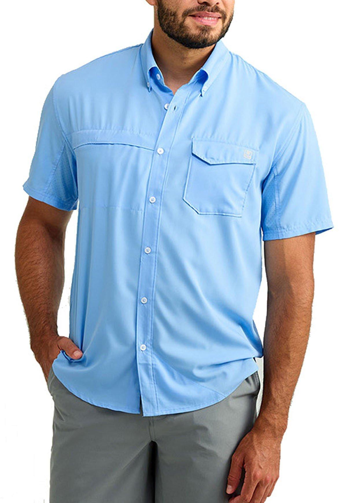 Men's Huk Tide Point Button Up Shirt - Huk
