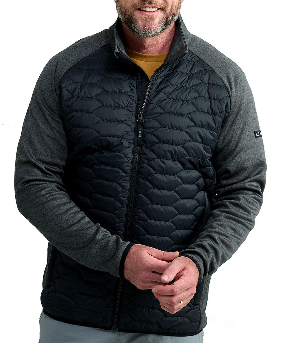 Men's Huk Scale Hybrid Puffer Jacket - Huk
