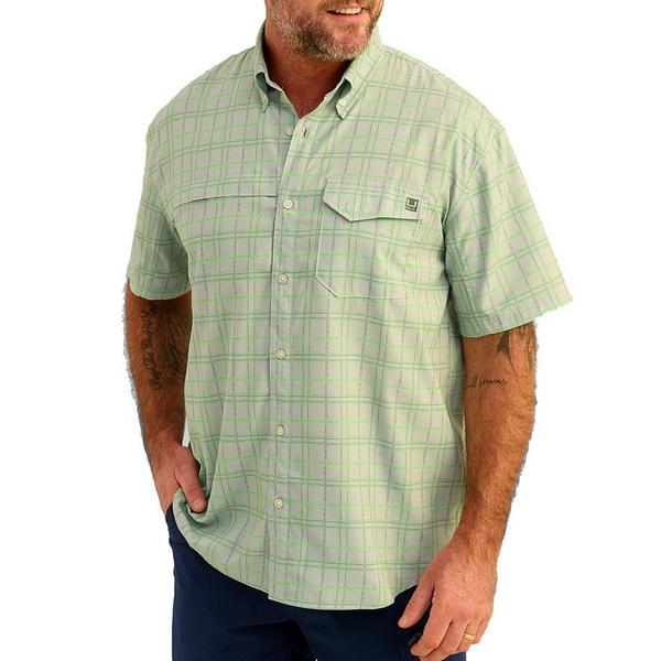 HUK Men's  Tide Point Button Up Shirt