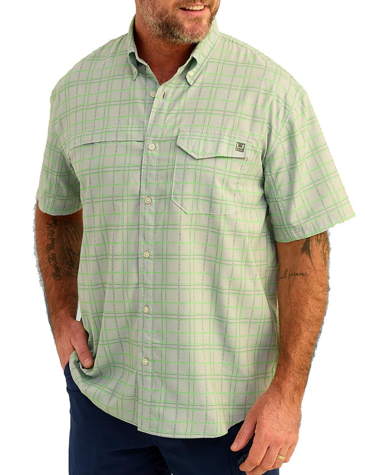 Men's Huk Tide Point Button Up Shirt - Huk