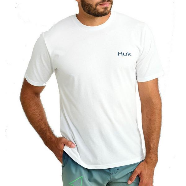 HUK Men's  KC Badge T-Shirt