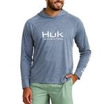 Men's Huk Vented Pursuit Long Sleeve Hooded T-Shirt - Thumbnail 1 of 4
