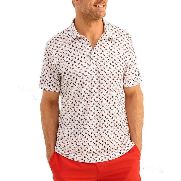 HUK Men's  Pursuit Performance Button Up Shirt