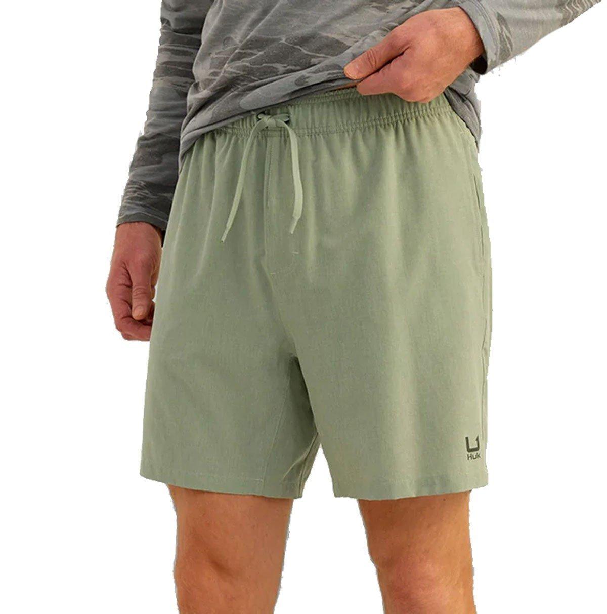Men's Huk Leeward 2024 PFAS Chino Shorts - Huk