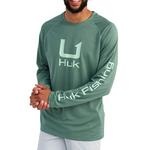 Men's Huk Icon Long Sleeve T-Shirt - Thumbnail 1 of 3