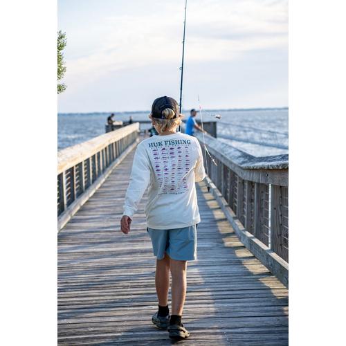 Kids' Huk SC Fish Long Sleeve T-Shirt - Primary Image