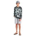 Kids' Huk KC Icon Apex Vert Long Sleeve Hooded T-Shirt - Thumbnail 3 of 3