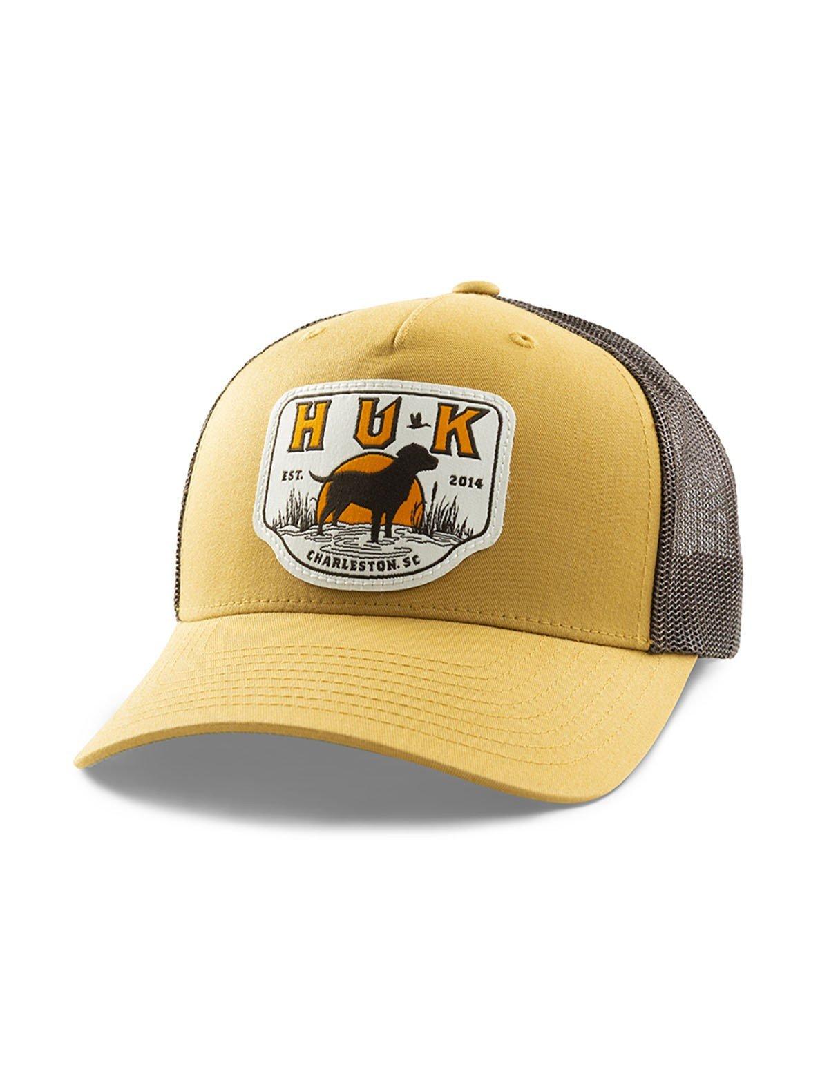 Huk Lab Patch Trucker Adjustable Hat - Huk