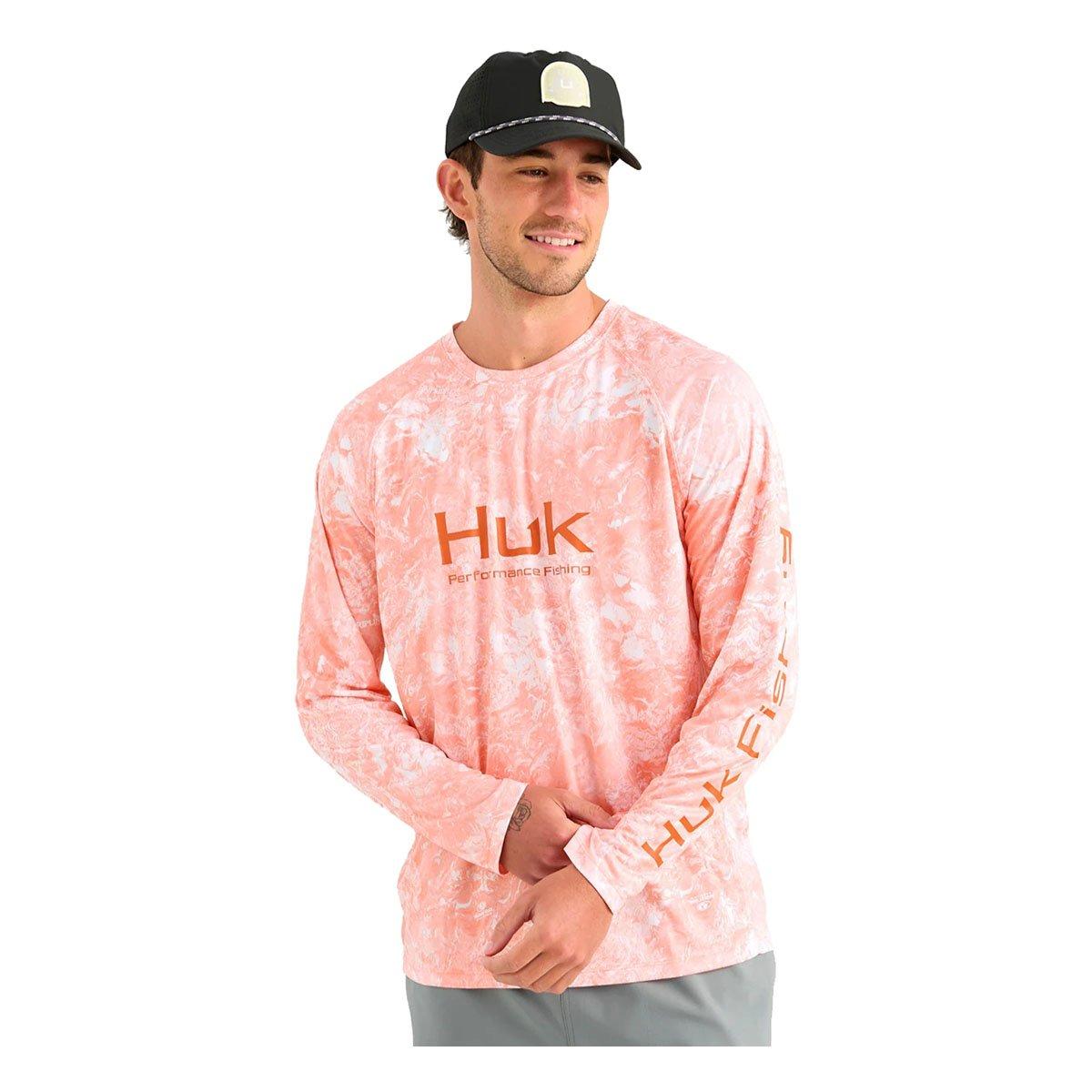 Men's Huk Mossy Oak Pursuit Performance Long Sleeve T-Shirt - Huk