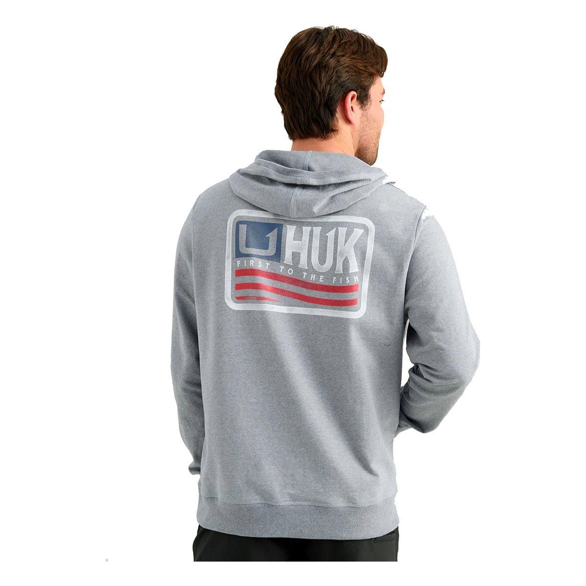 Men's Huk Edisto Born Wave Terry Hoodie - Huk