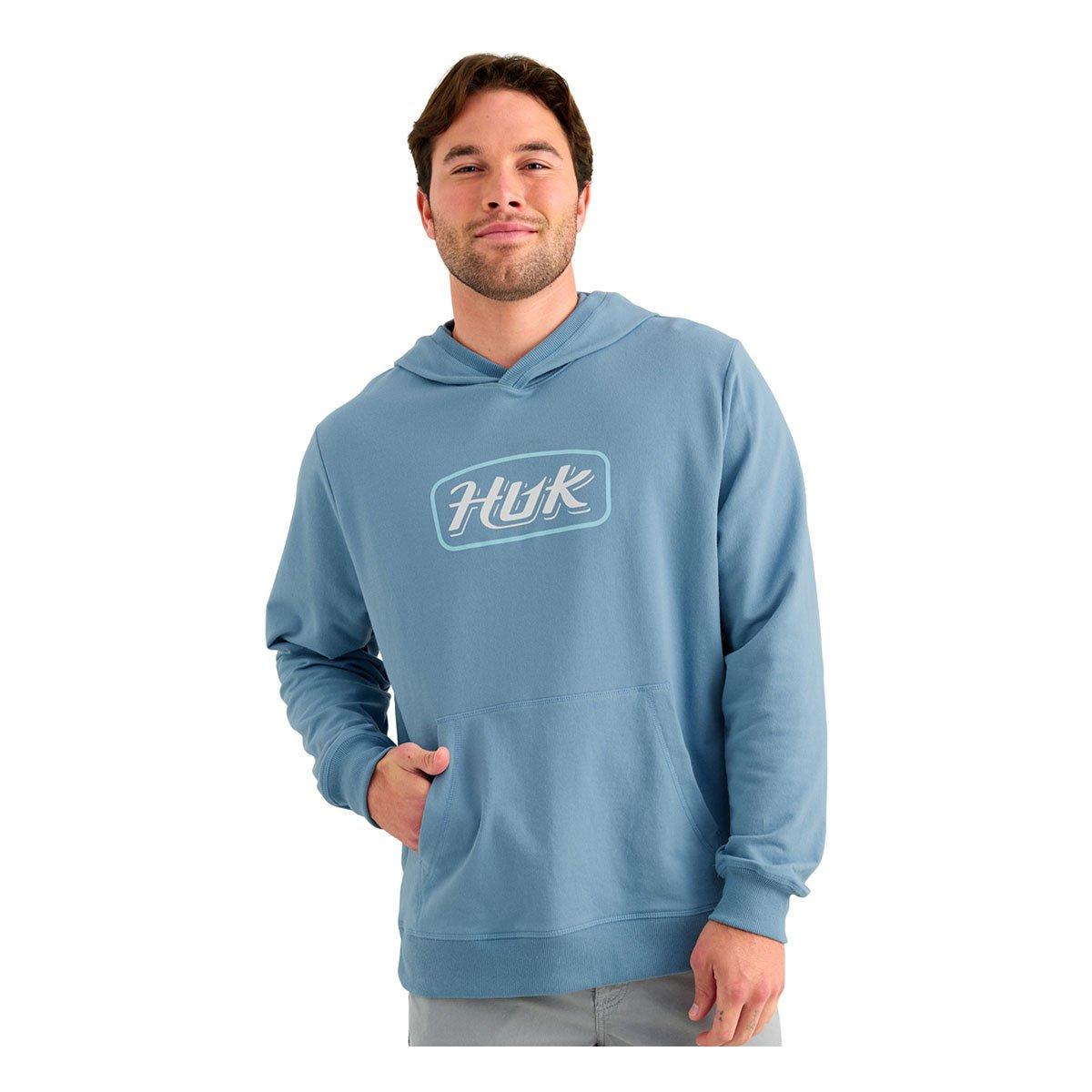Men's Huk Edisto Script Terry Hoodie - Huk