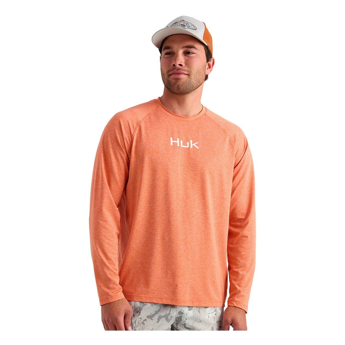 Men's Huk Airweight Long Sleeve T-Shirt - Huk