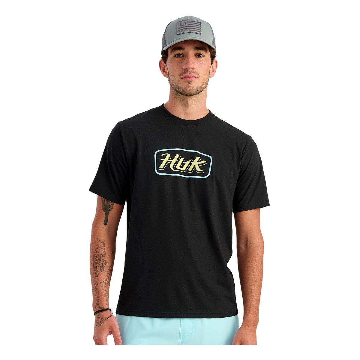 Men's Huk Script T-Shirt - Huk