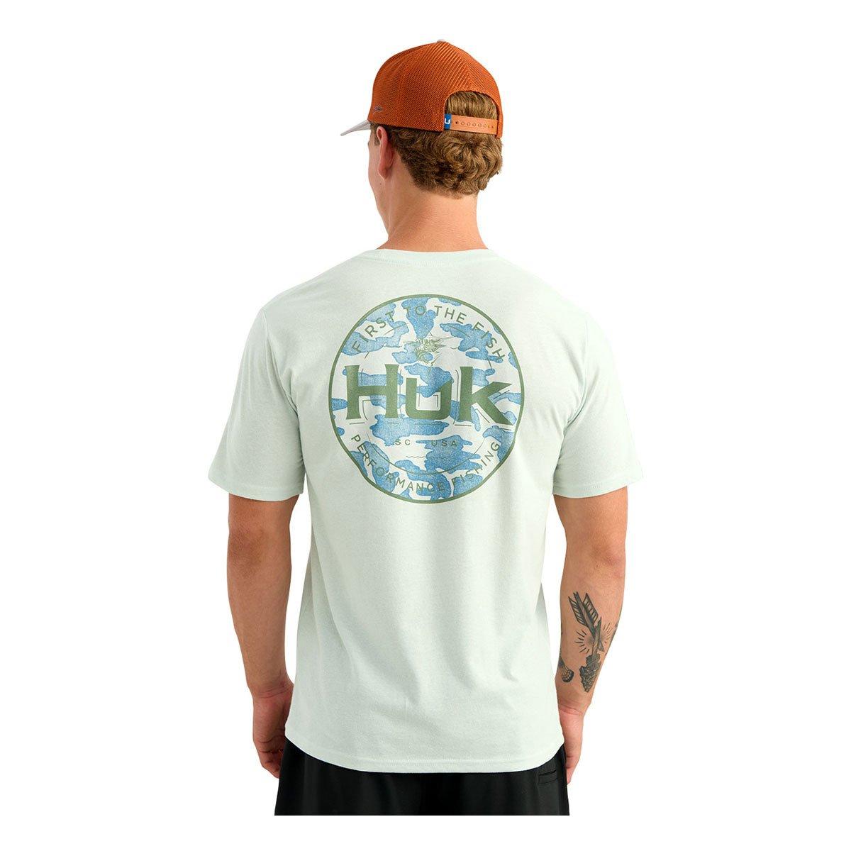 Men's Huk Marlin Circle Pocket T-Shirt - Huk