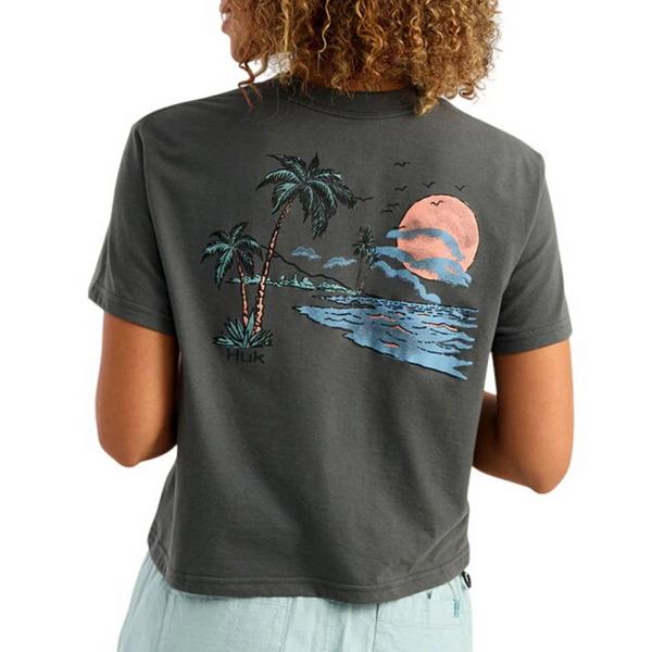 Women's Huk Seas The Day Pocket T-Shirt