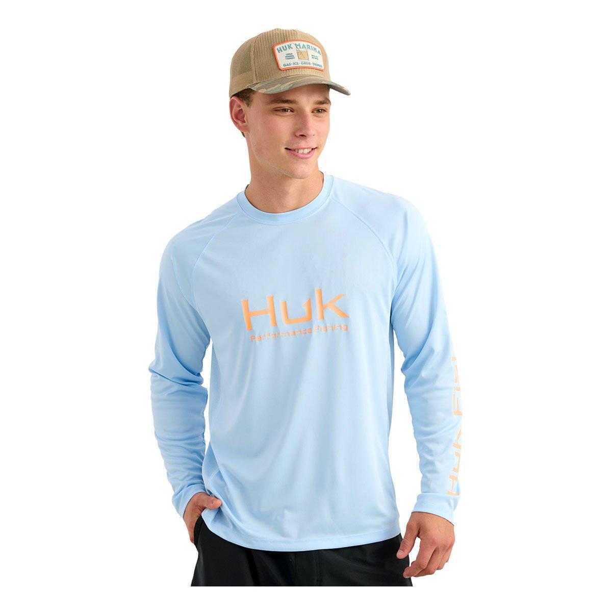 Men's Huk Vented Pursuit Long Sleeve T-Shirt - Huk