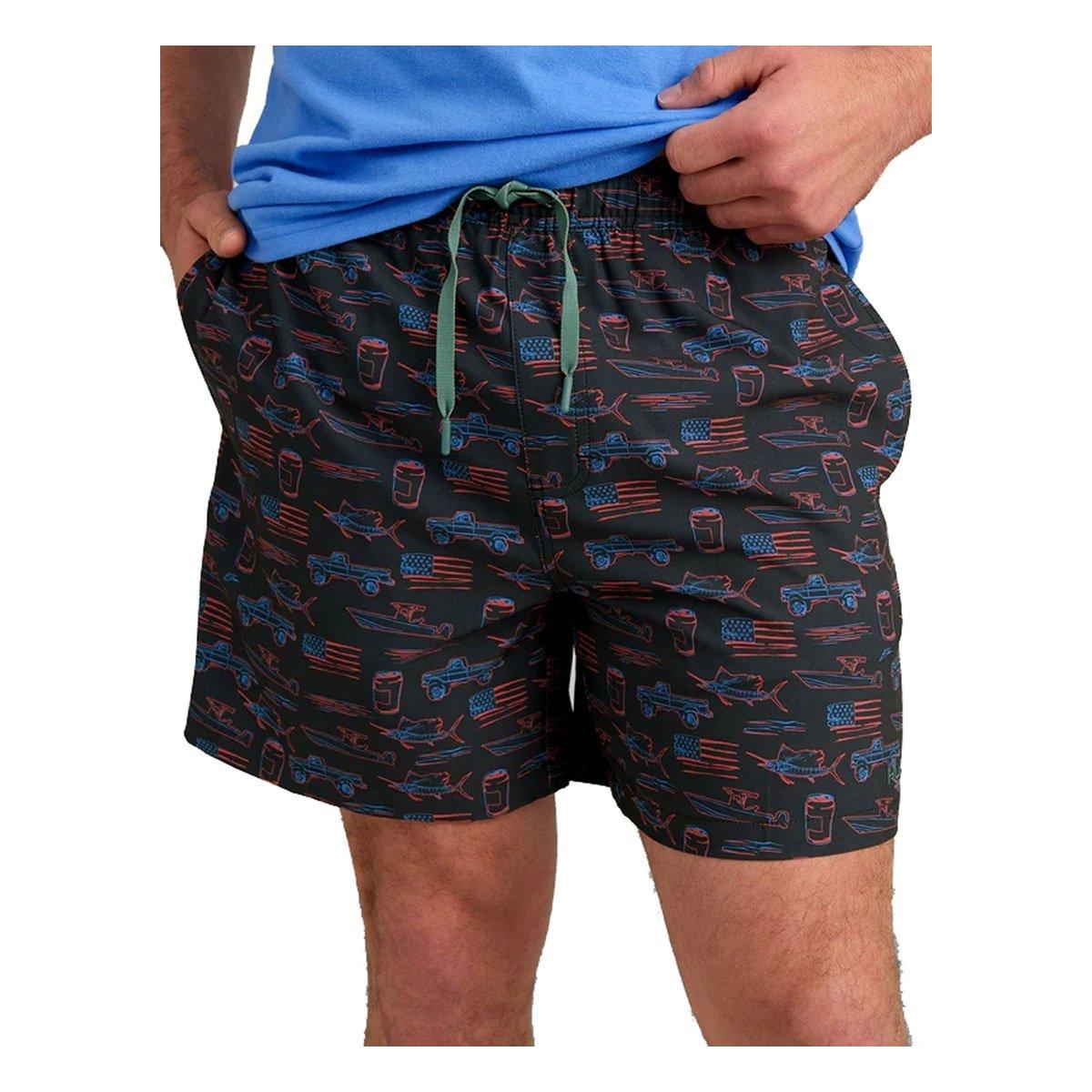 Men's Huk KC Pursuit Volley Swim Swim Shorts - Huk