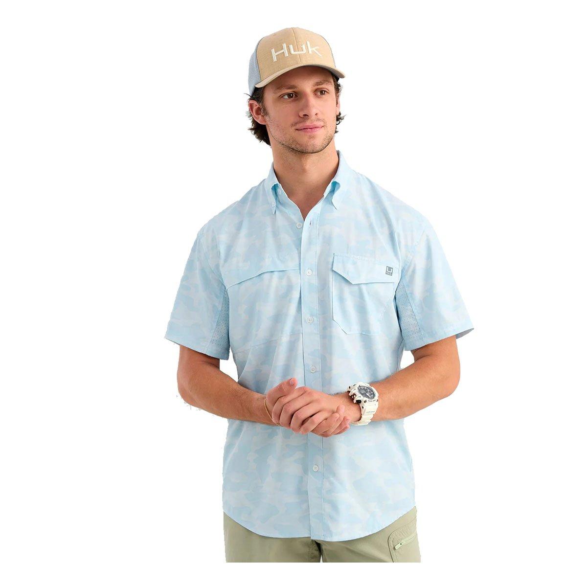 Men's Huk Tide Point Button Up Shirt - Huk