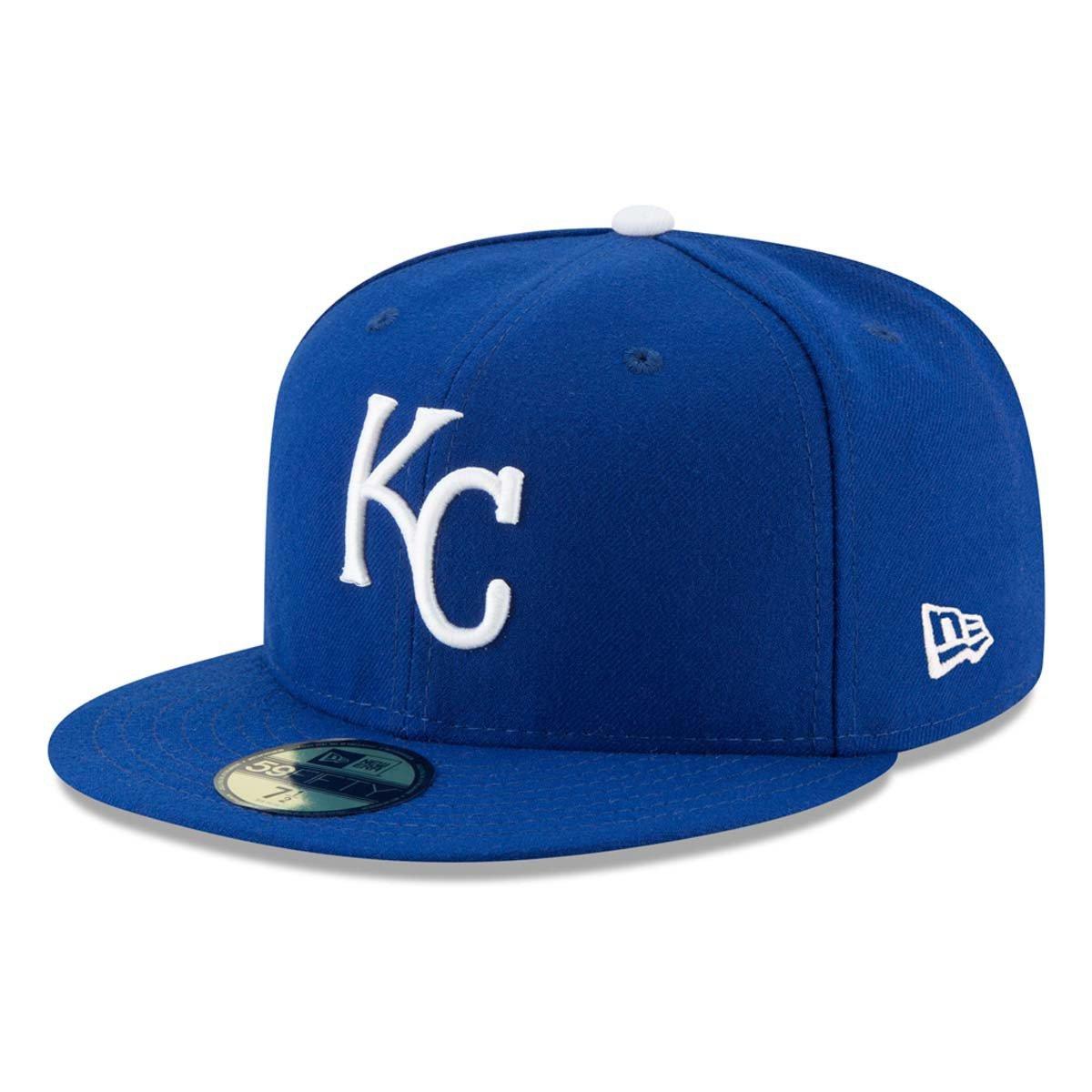 New Era Womens Kansas City Royals Royals 59Fifty Authentic Cap - Adult - Royal / White Size 7 3/4