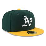 New Era Oakland Athletics Dual Color On Field 59Fifty Fitted Hat - Thumbnail 6 of 11