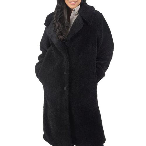Women's Sunice Candice Faux Fur Button Up Fleece Jacket Sherpa Jacket - Primary Image