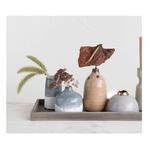 Creative Co-Op Mango Wood Tray w/ 1 Taper Holder & 4 Vases - Thumbnail 2 of 5