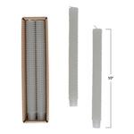 Creative Co-Op Unscented Hobnail (Set of 2) Taper Candle - Thumbnail 2 of 3