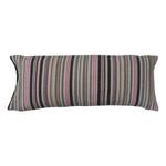 Creative Co-Op Woven Cotton Blend Lumbar Pillow w/ Stripes - Thumbnail 2 of 6