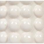 Creative Co-Op Stoneware Canister w/ Raised Dots & Acacia Wood Lid - Thumbnail 4 of 7