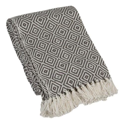 Creative Co-Op Hand-Woven Recycled PET Indoor/Outdoor Throw - Primary Image
