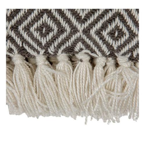 Creative Co-Op Hand-Woven Recycled PET Indoor/Outdoor Throw - Primary Image