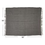 Creative Co-Op Hand-Woven Recycled PET Indoor/Outdoor Throw - Thumbnail 6 of 8