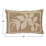 Creative Co-Op Woven Fabric Indoor/Outdoor Lumbar Pillow - Thumbnail 4 of 6