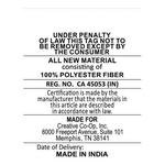 Creative Co-Op 20" Square Striped Pillow - Thumbnail 3 of 4