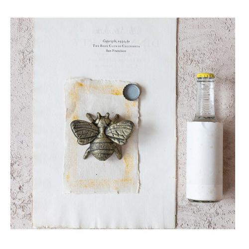 Creative Co-Op Cast Iron Bee Bottle Opener - Primary Image