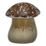 Creative Co-Op Stoneware Mushroom Canister (Each One Will Vary) - Thumbnail 1 of 3