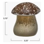 Creative Co-Op Stoneware Mushroom Canister (Each One Will Vary) - Thumbnail 2 of 3