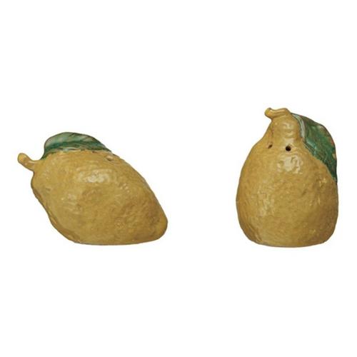 Creative Co-Op Hand-Painted Salt & Pepper Shakers (Each One Will Vary) - Primary Image