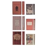 Creative Co-Op MDF & Linen Book Storage Boxes (Styles May Vary) - Thumbnail 1 of 2