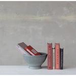 Creative Co-Op MDF & Linen Book Storage Boxes (Styles May Vary) - Thumbnail 2 of 2