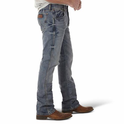 Men's Wrangler Mens Retro Slim Fit Bootcut Jeans - Primary Image