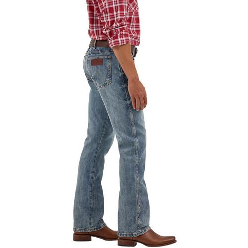 Men's Wrangler Mens Retro Slim Fit Bootcut Jeans - Primary Image