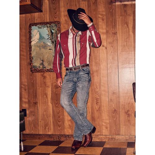 Men's Wrangler Mens Retro Slim Fit Bootcut Jeans - Primary Image