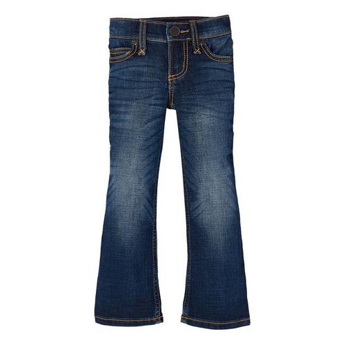 Girls' Wrangler Stitch Pocket Bootcut Jeans - Primary Image