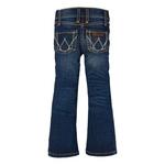 Girls' Wrangler Stitch Pocket Bootcut Jeans - Thumbnail 2 of 3