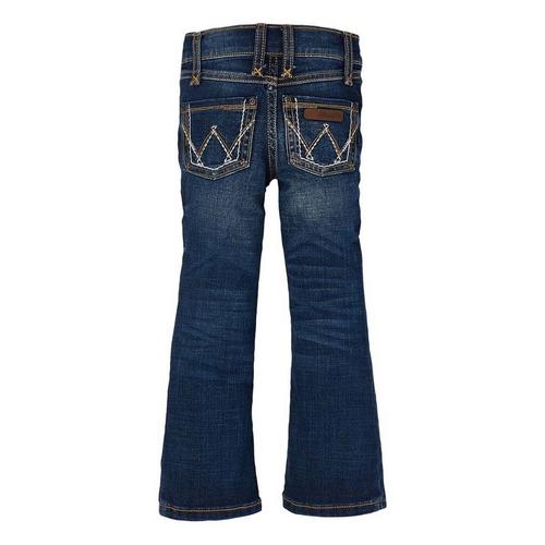 Girls' Wrangler Stitch Pocket Bootcut Jeans - Primary Image