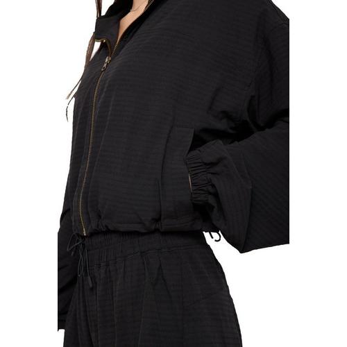 Women's Spiritual Gangster Elana Woven Cropped Jacket - Primary Image