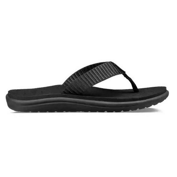 Women's Teva Voya Flip Flop Sandals 10 Bar Street Black