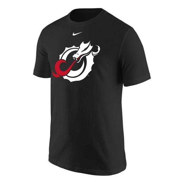 Minnesota State Dragons Nike Logo T-Shirt Medium Black