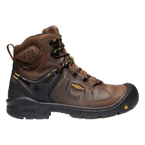 Men's KEEN Dover 6" Carbon-Fiber Toe Waterproof Composite Toe Work Boots - Primary Image